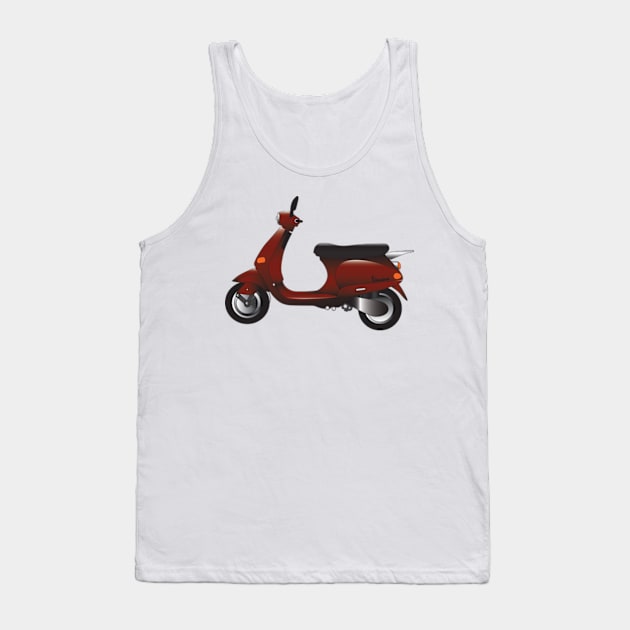 Vespa ET2/ET4 Tank Top by kindacoolbutnotreally